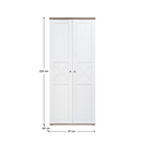 Szekrény, canyon fenyő/sonoma trüffel tölgy, TEINA SZF2D006