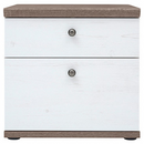 Éjjeliszekrény, canyon fenyő/sonoma trüffel tölgy, TEINA KOM2S