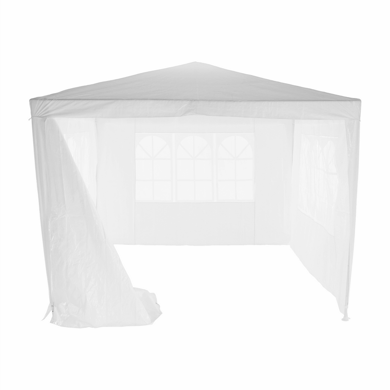 Kerti partisátor, fehér, 3x3 m, TEKNO TYP 1