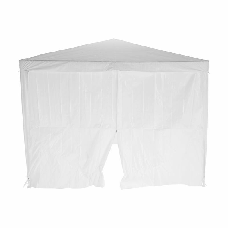 Kerti partisátor, fehér, 3x3 m, TEKNO TYP 1