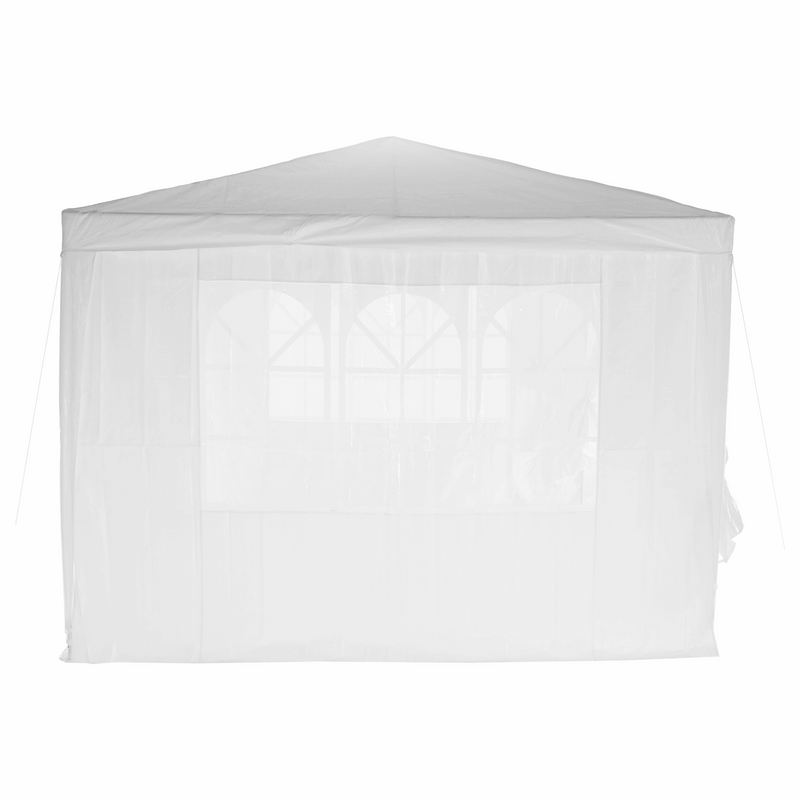 Kerti partisátor, fehér, 3x3 m, TEKNO TYP 1