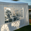 Kerti partisátor, fehér, 3x3 m, TEKNO TYP 1