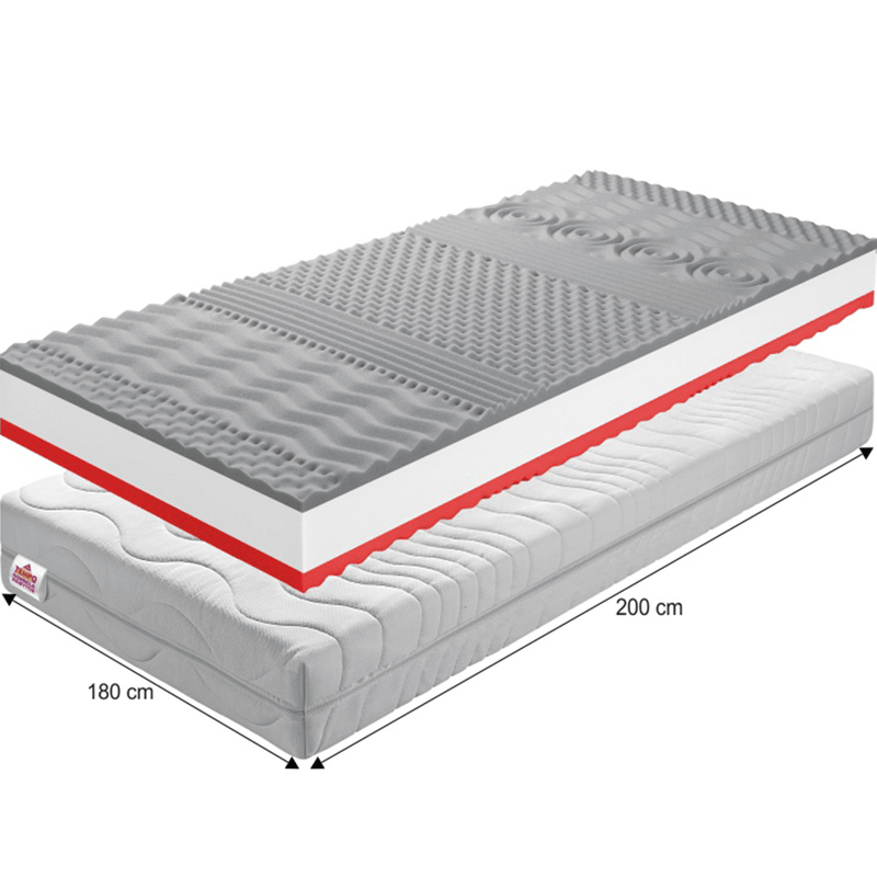 Matrac, habszivacs, 180x200, BE TEMPO 30 NEW