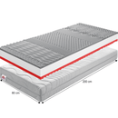 Matrac, habszivacs, 80x200, BE TEMPO 30 NEW