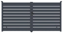Kapu G21 Reno 350x176 cm kétszárnyú, antracit színű