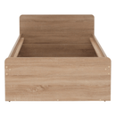 Egyszemélyes ágy 1S/90, sonoma tölgyfa, TEYO