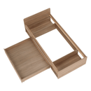 Egyszemélyes ágy 1S/90, sonoma tölgyfa, TEYO