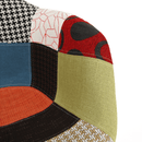 Fotel, patchwork/bükk, TOBO 4 NEW
