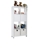 Polcrendszer, fehér, TOFI 3 NEW