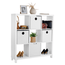 Polcrendszer, fehér, TOFI 5 NEW