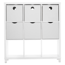 Polcrendszer, fehér, TOFI 5 NEW