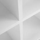 Polcrendszer, fehér, TOFI 5 NEW