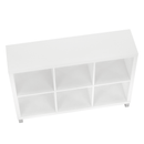 Polcrendszer, fehér, TOFI 4 NEW