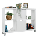 Polcrendszer, fehér, TOFI 4 NEW