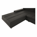 Ülőgarnitura, szövet barna, TONIKS