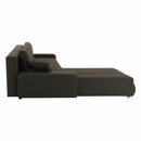 Ülőgarnitura, szövet barna, TONIKS