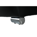 Ülőgarnitúra, fekete/fekete melír, TONIKS