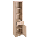 Nyitott polcos szekrény 1D1S, sonoma tölgy, TOPTY TYP 33