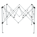 Öszecsukhatós kerti pavilon, zöld, 2x2 m, TREKAN TYP 1