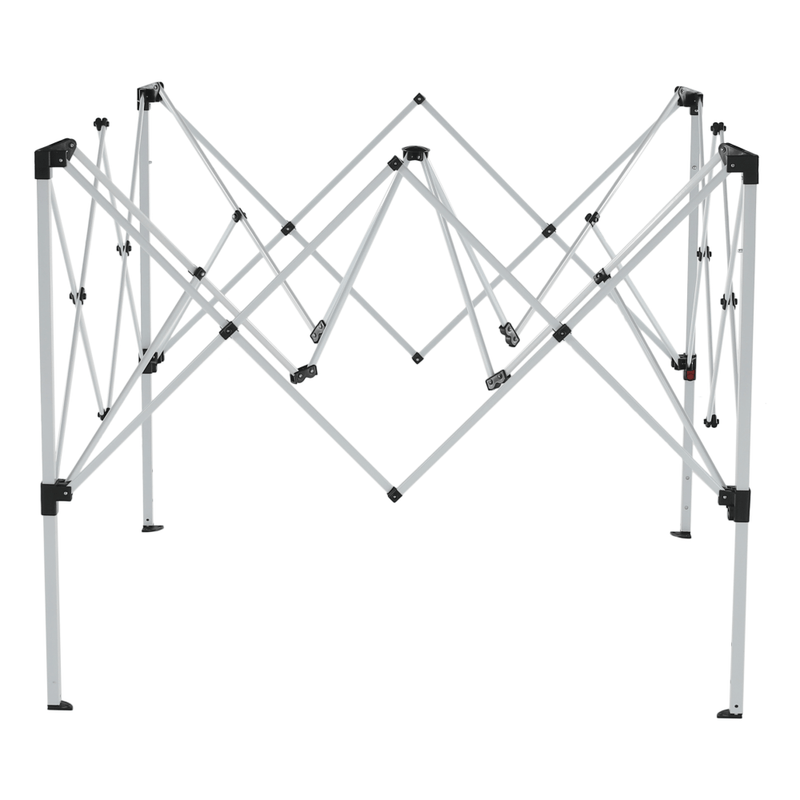 Öszecsukhatós kerti pavilon, zöld, 2x2 m, TREKAN TYP 1