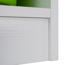 Rendszerező tárolódobozokkal, fehér/színes, TRIMAL