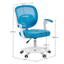 Forgószék, kék/fehér, TRIXI TYP 2