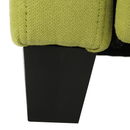 Relaxáló fotel, zöld, TURNER