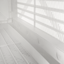 Kerti tároló doboz/kisasztal, fehér, UGUR