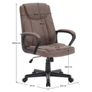 Irodai szék, barna, ULGER