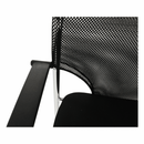 Szék tárgyalóterembe, fekete, UMUT