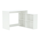 Számítógépasztal, fehér, univerzális, KORNER 2 NEW