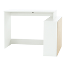Számítógépasztal, fehér, univerzális, KORNER 2 NEW