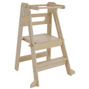 Montessori összecsukható tanulótorony, természetes, URIAN