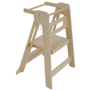 Montessori összecsukható tanulótorony, természetes, URIAN