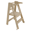 Montessori összecsukható tanulótorony, természetes, URIAN