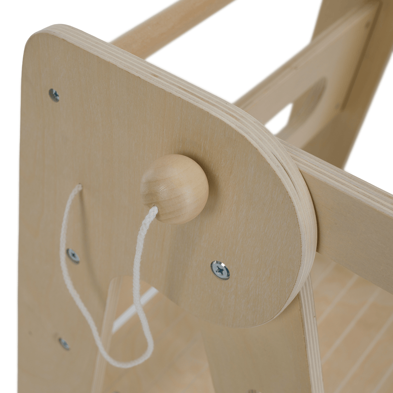 Montessori összecsukható tanulótorony, természetes, URIAN