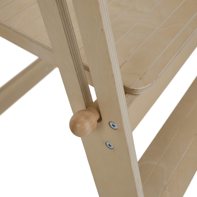 Montessori összecsukható tanulótorony, természetes, URIAN