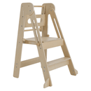 Montessori összecsukható tanulótorony, természetes, URIAN