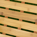 Kerti állítható szék, természetes, bambusz, URSEL