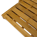 Kerti állítható szék, természetes, bambusz, URSEL