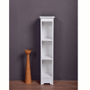 Keskeny polcos elem, fehér, ATENE TYP 6