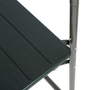 Összecsukható erkély asztal, fekete, UZOR