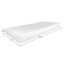 Matrac, hab, 90x200, VACOM
