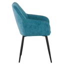 Design fotel, zöld/fekete, VAJRO