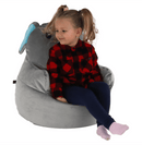 Babzsák, szürke szövet, BABY TYP 2