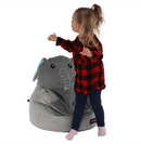 Babzsák, szürke szövet, BABY TYP 2