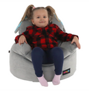 Babzsák, szürke szövet, BABY TYP 2