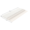 Matrac, habszivacs, 80x200, VALERI