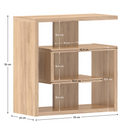 Kisasztal, artisan tölgy, VANDIA