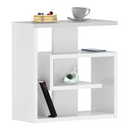 Kisasztal, fehér, VANDIA